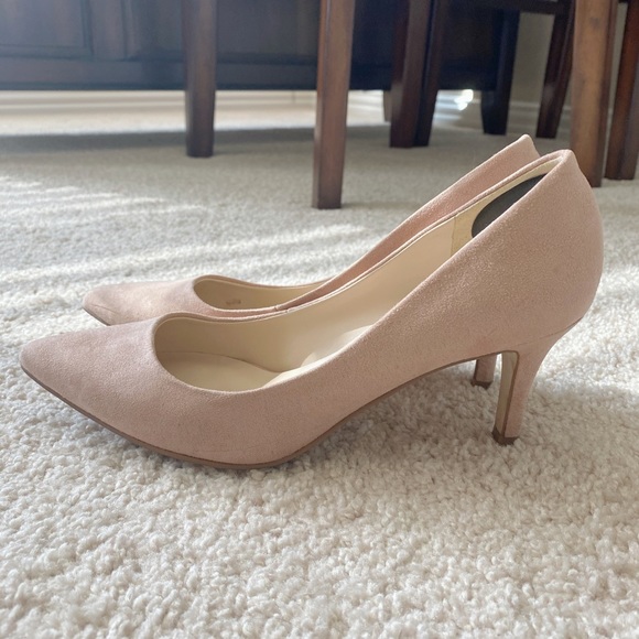 Nine West dusty pink high heels - Picture 3 of 5